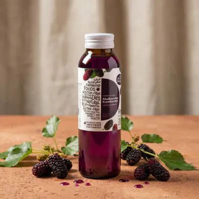 Mulberries Kombucha